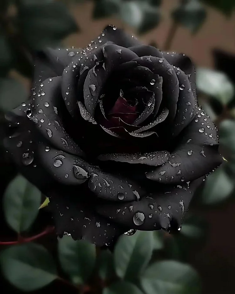 Rare Black Rose Seeds for Planting, Heirloom, No-GMO 200+ Beautiful Flower Seeds Home Garden Bonsai