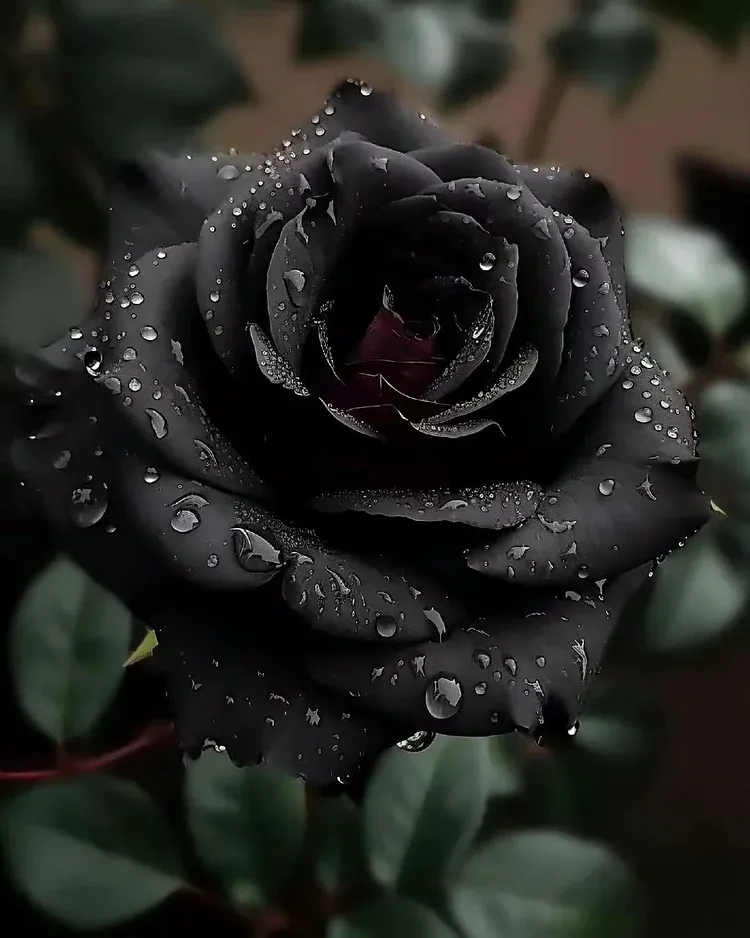 Rare Black Rose Seeds for Planting, Heirloom, No-GMO 200+ Beautiful Flower Seeds Home Garden Bonsai