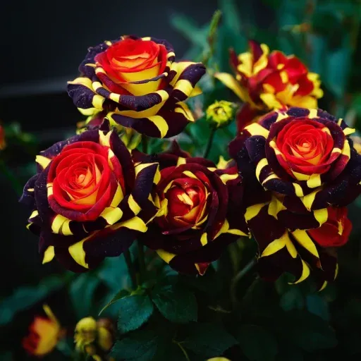 Rare Rose "Firebird" -Love Flower