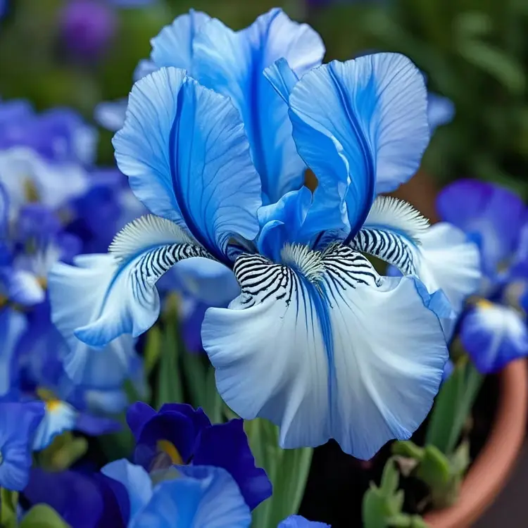 💐Pacific Coast Iris (Iris 'Big Waves')—Rare and Beautiful