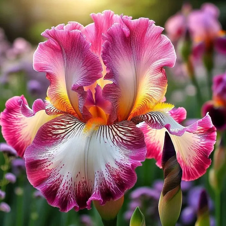 Amber Glow-Rare Iris Seeds⚜️