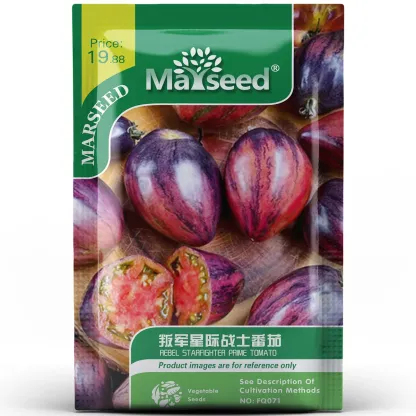 Unique heart-shaped rebel space warrior tomato seeds with rich flavor