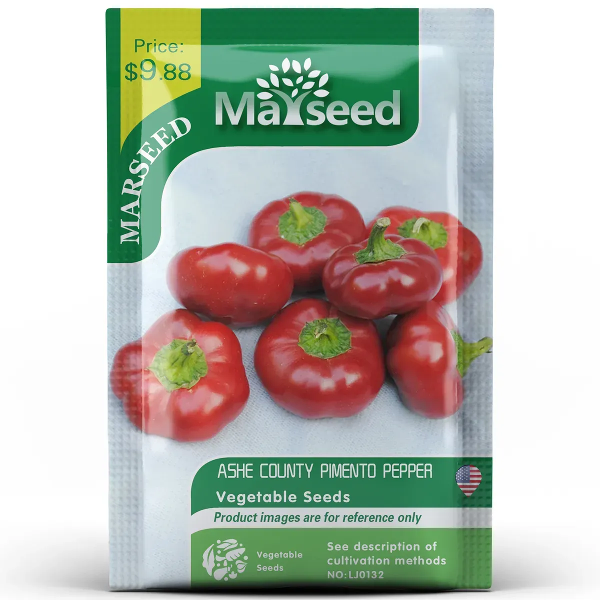 Heirloom Ashe County Piment Seeds