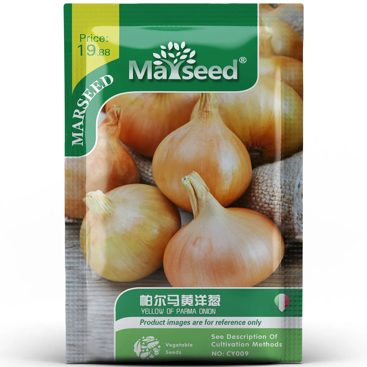 YELLOW OF PARMA ONION SEEDS