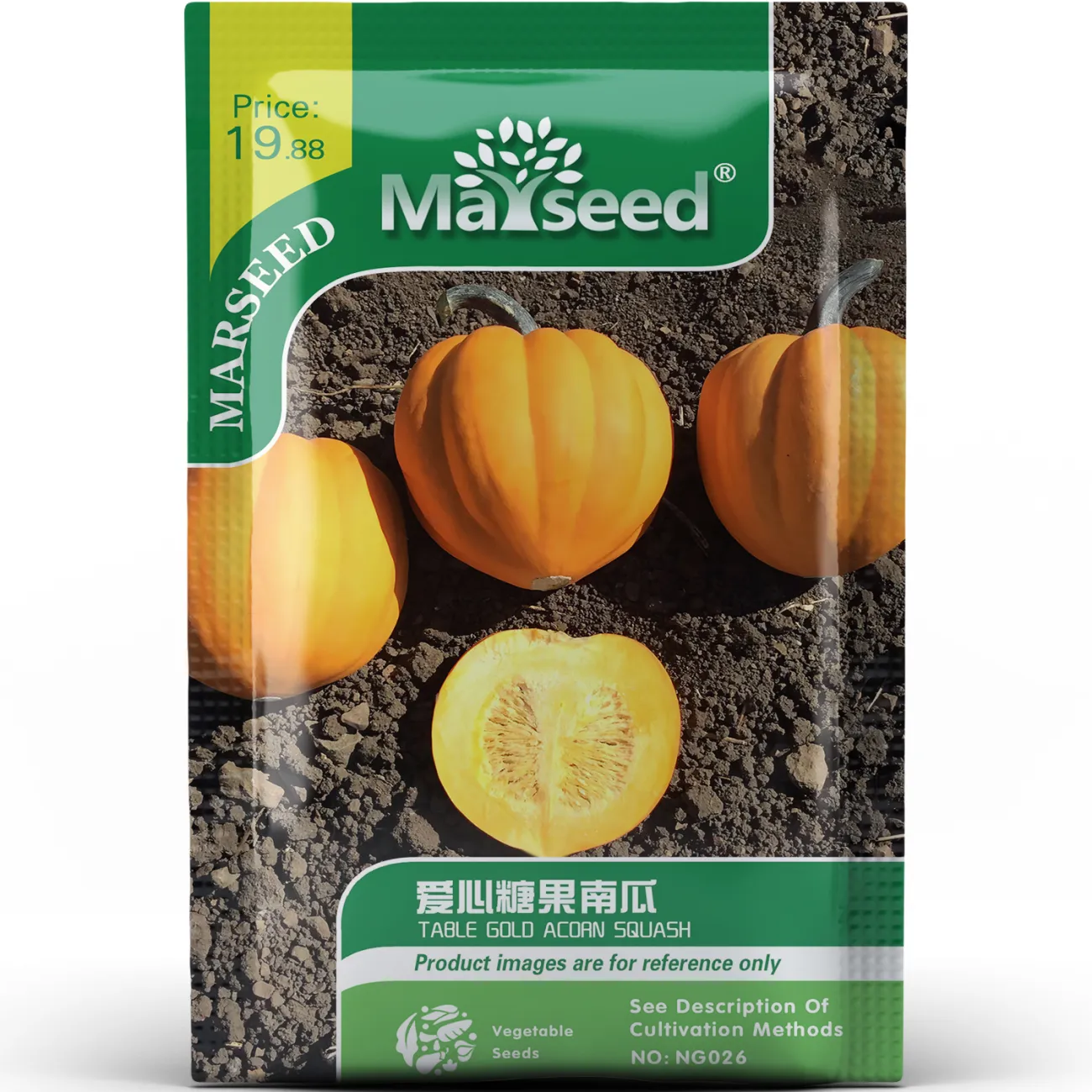 TABLE GOLD ACORN SQUASH SEEDS