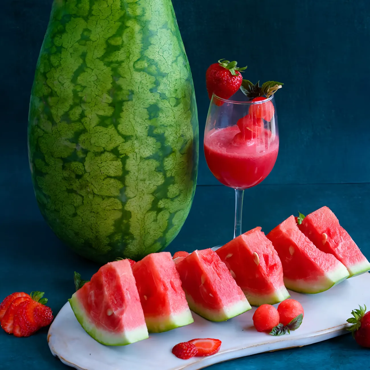 Strawberry watermelon seeds, flesh, tender pink, rich, and sweet