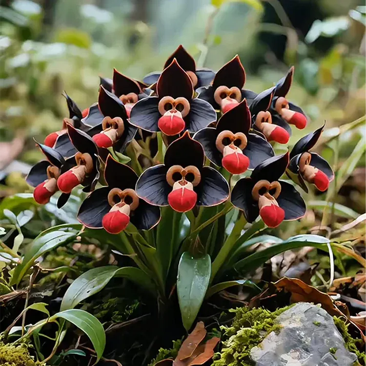 Monkey Orchid bulbs - can survive in soil or hydroponics💧🌱