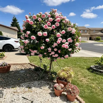 🌹【REPEATED FLOWERING】🌹CLIMBING ROSE SEEDS - HAPPINESS INCREASES