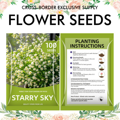 🌺Four Seasons Flowering Mixed Flower Seeds - Easy to Grow