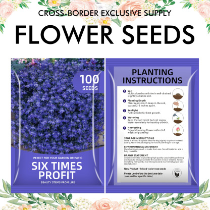🌺Four Seasons Flowering Mixed Flower Seeds - Easy to Grow