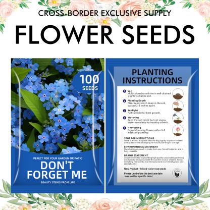 🌺Four Seasons Flowering Mixed Flower Seeds - Easy to Grow