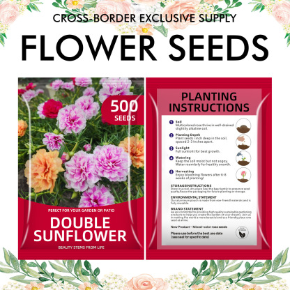 🌺Four Seasons Flowering Mixed Flower Seeds - Easy to Grow
