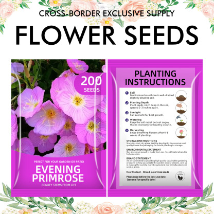 🌺Four Seasons Flowering Mixed Flower Seeds - Easy to Grow