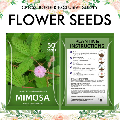 🌺Four Seasons Flowering Mixed Flower Seeds - Easy to Grow