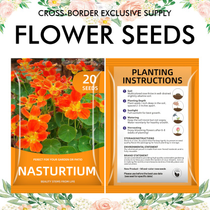 🌺Four Seasons Flowering Mixed Flower Seeds - Easy to Grow