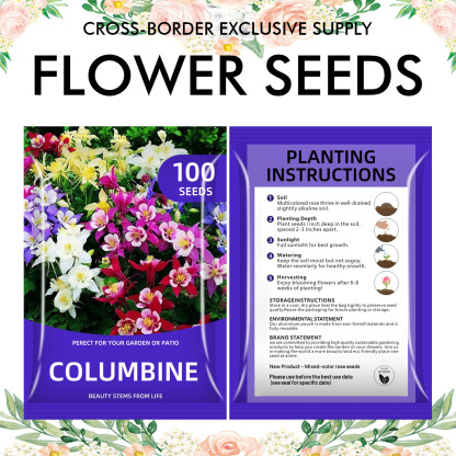 🌺Four Seasons Flowering Mixed Flower Seeds - Easy to Grow