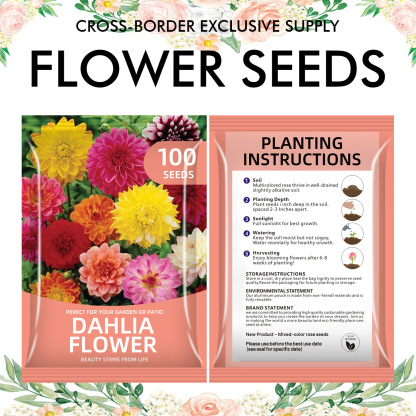 🌺Four Seasons Flowering Mixed Flower Seeds - Easy to Grow
