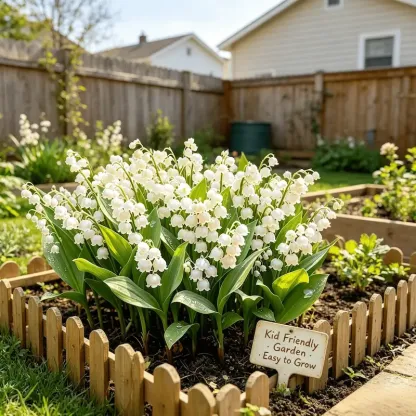 💐Lily of The Valley Perennial Flower Bulbs—Easy to Grow, Rich Scented，Perfect for Outdoor & Indoor