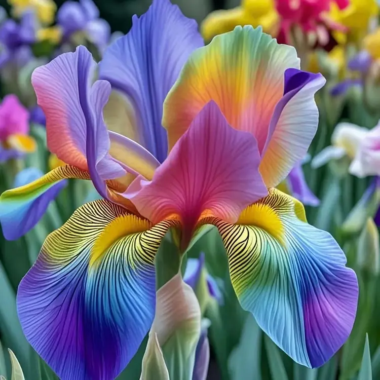 💐Colorful Iris (Iris Germanica)—Easy To Grow
