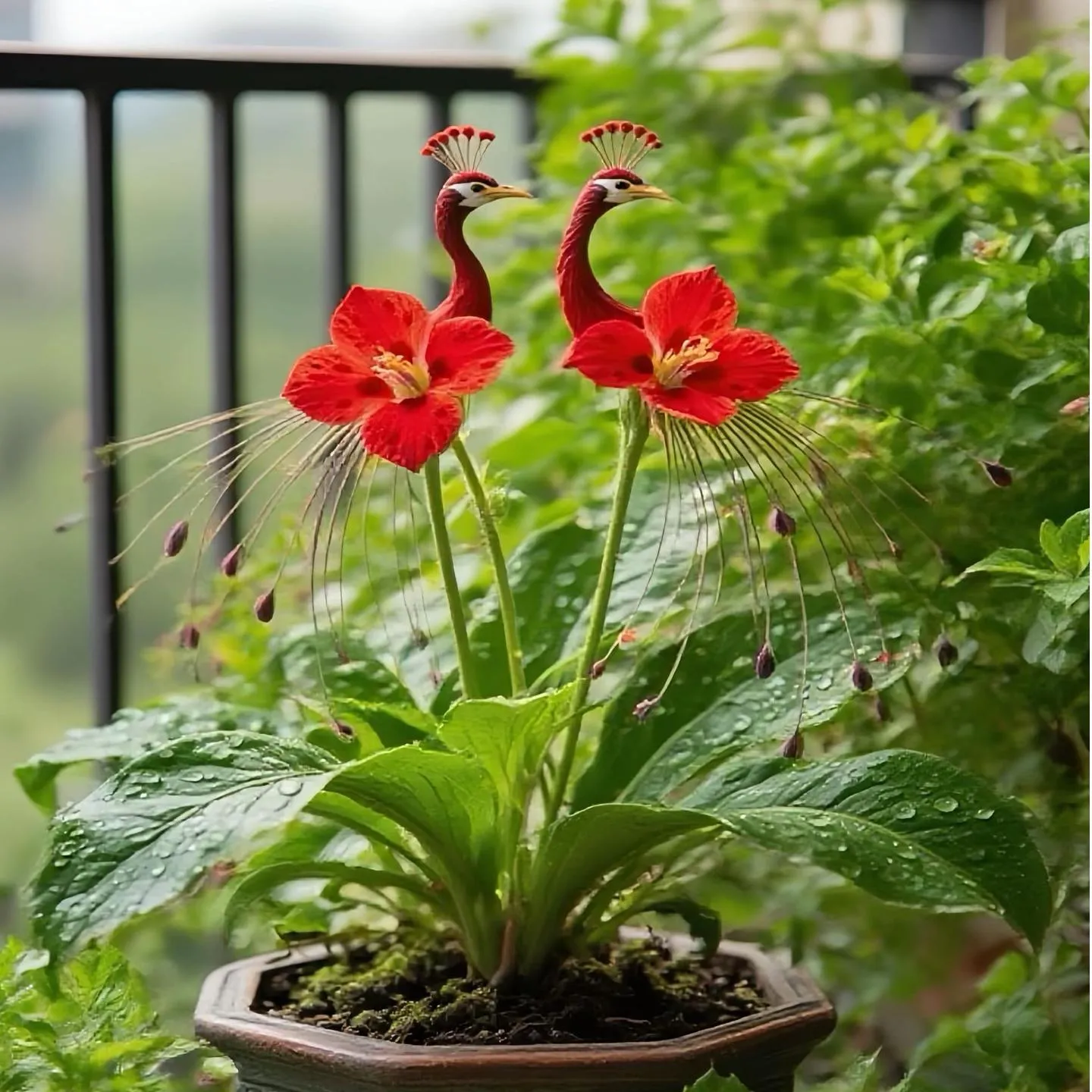 💎 Peacock Bloom Orchid