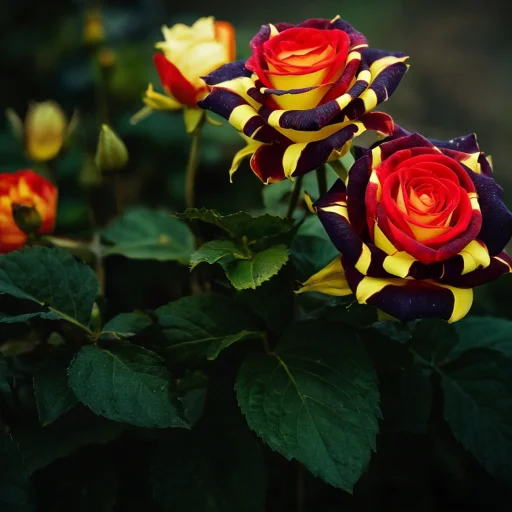 Rare Rose "Firebird" -Love Flower