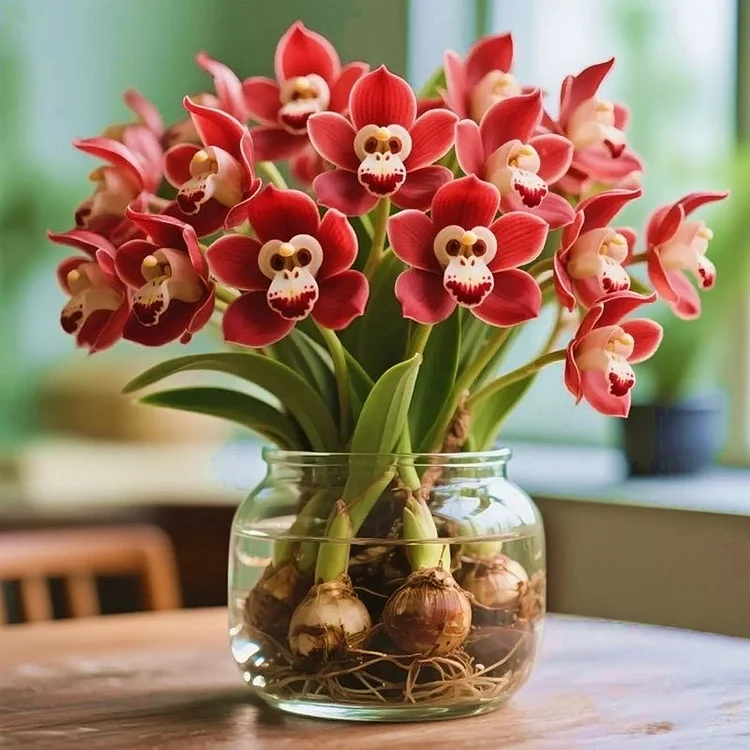 Monkey Orchid bulbs - can survive in soil or hydroponics💧🌱