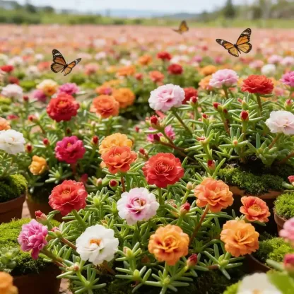 🏆2026 Best-Selling🌹Mix Moss-Rose Portulaca Seeds