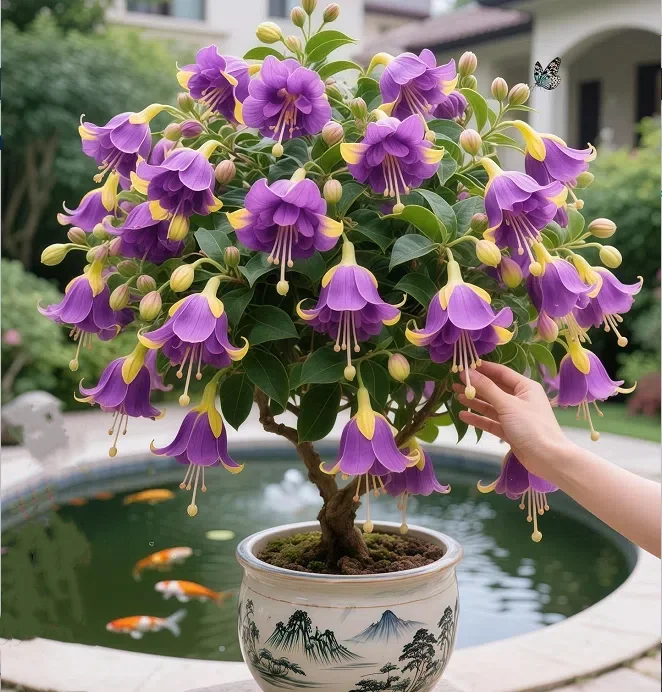 🌺Lantern Flower Seeds-Purple