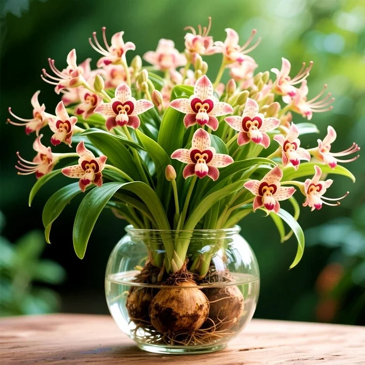Monkey Orchid bulbs - can survive in soil or hydroponics💧🌱