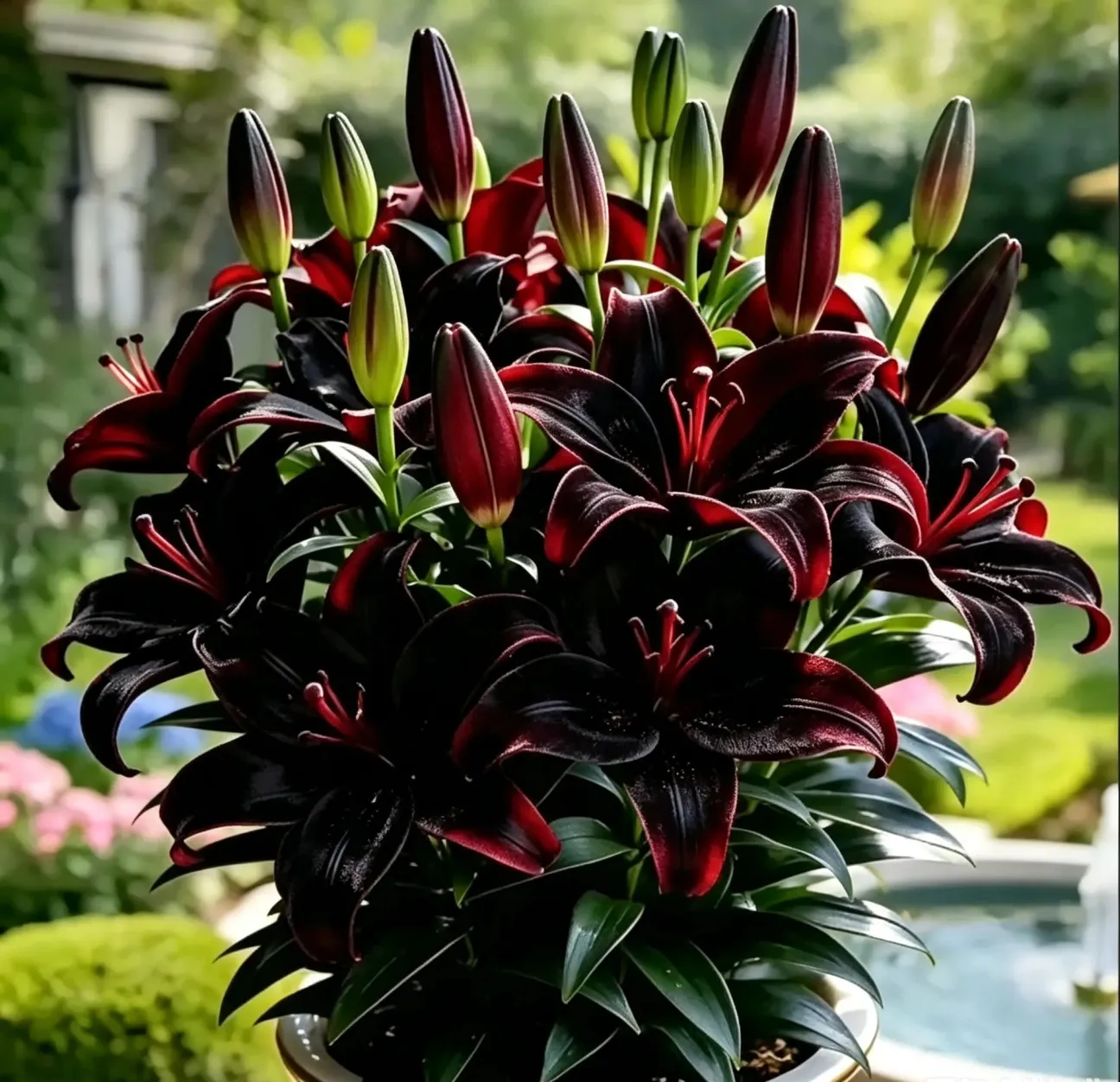 Black Magic Lily🌺Perfume Lily Bulbs—Fresh and Sweet