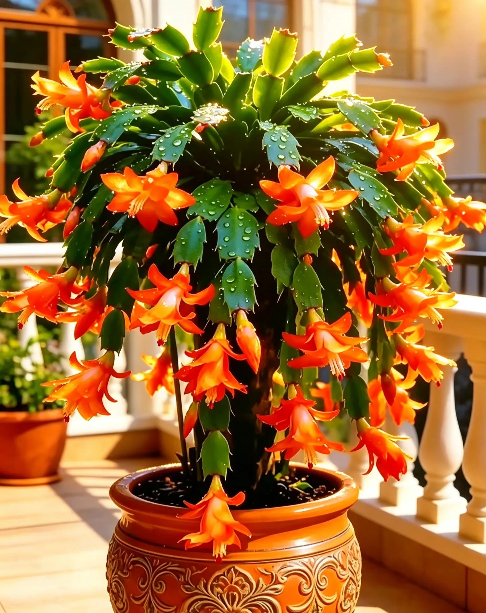 🌈Mix Colors Schlumbergera Bulbs– Easy-Care Blooms in Every Shade, Even in Winter ❄️