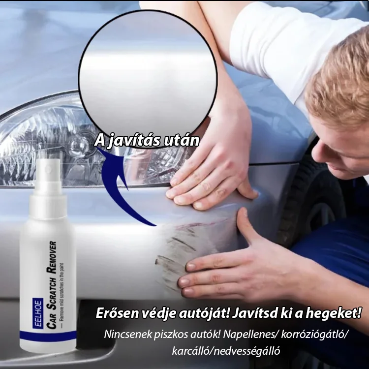 Autófesték javítás karc spray - búcsú a drága szervizes karosszéria-javításoktól!