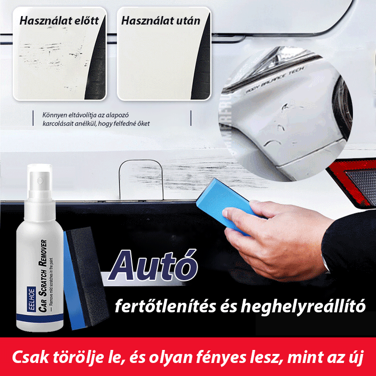 Autófesték javítás karc spray - búcsú a drága szervizes karosszéria-javításoktól!