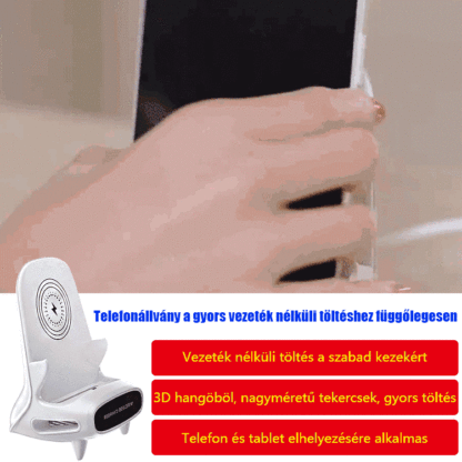 Vezeték nélküli töltőbölcső