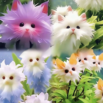 Titokzatos és aranyos macska szemű orchidea