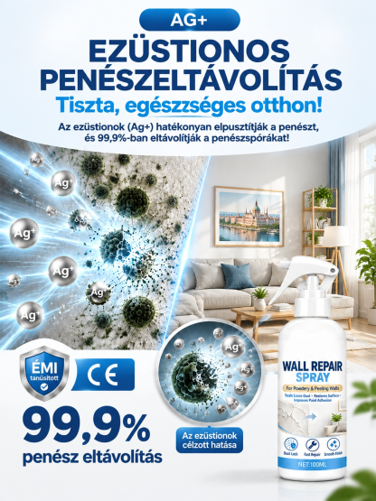 Német ipari nanotechnológiás falfelület-keményítő permet