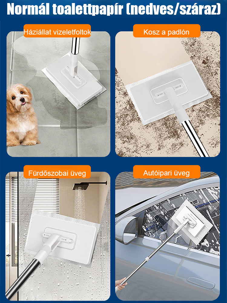 Kéz nélküli automata felmosó