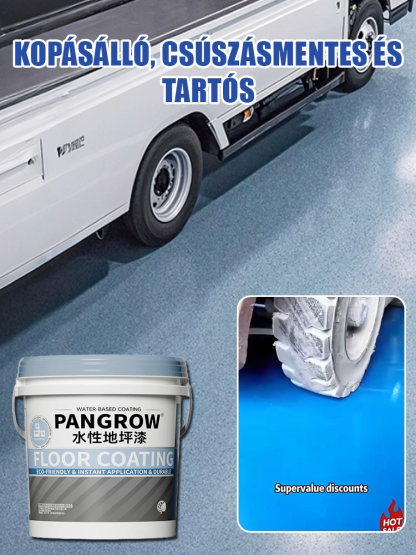 【2 órás gyors száradás】3 az 1-ben többszínű vízbázisú padlófesték