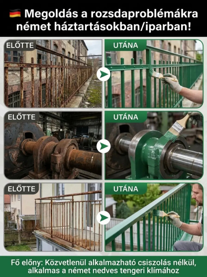 Vízbázisú rozsdaátalakító csiszolás nélkül (ecsettel)