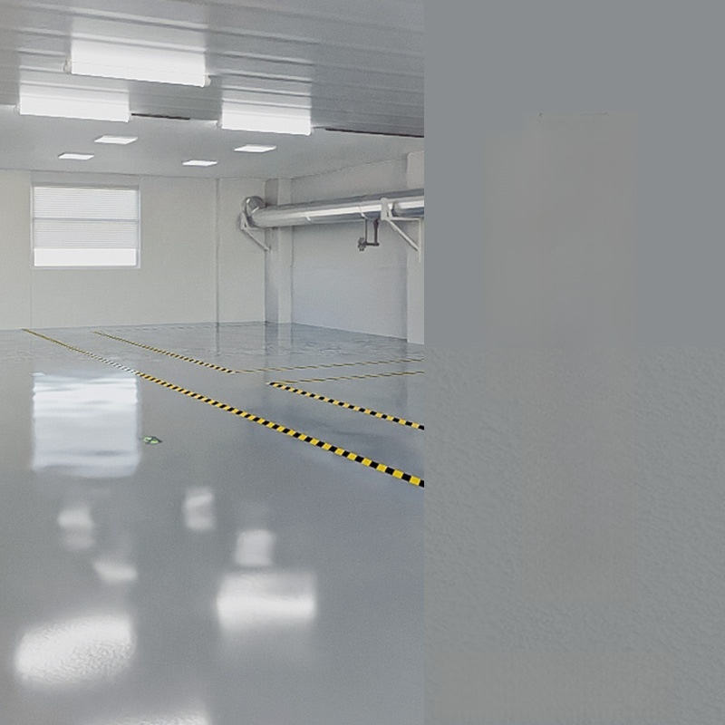 【2 órás gyors száradás】3 az 1-ben többszínű vízbázisú padlófesték