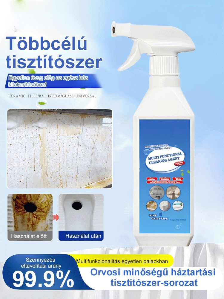 【Teljes ház tisztítása】Többfunkciós tisztítószer