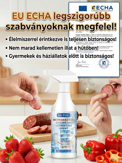 [3 perces gyors leolvasztó és jégmentesítő spray a megszakítás nélküli hűtőszekrényhez]