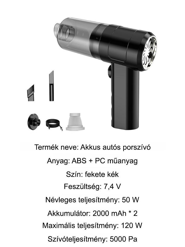 4 az 1-ben intelligens automata porszívó