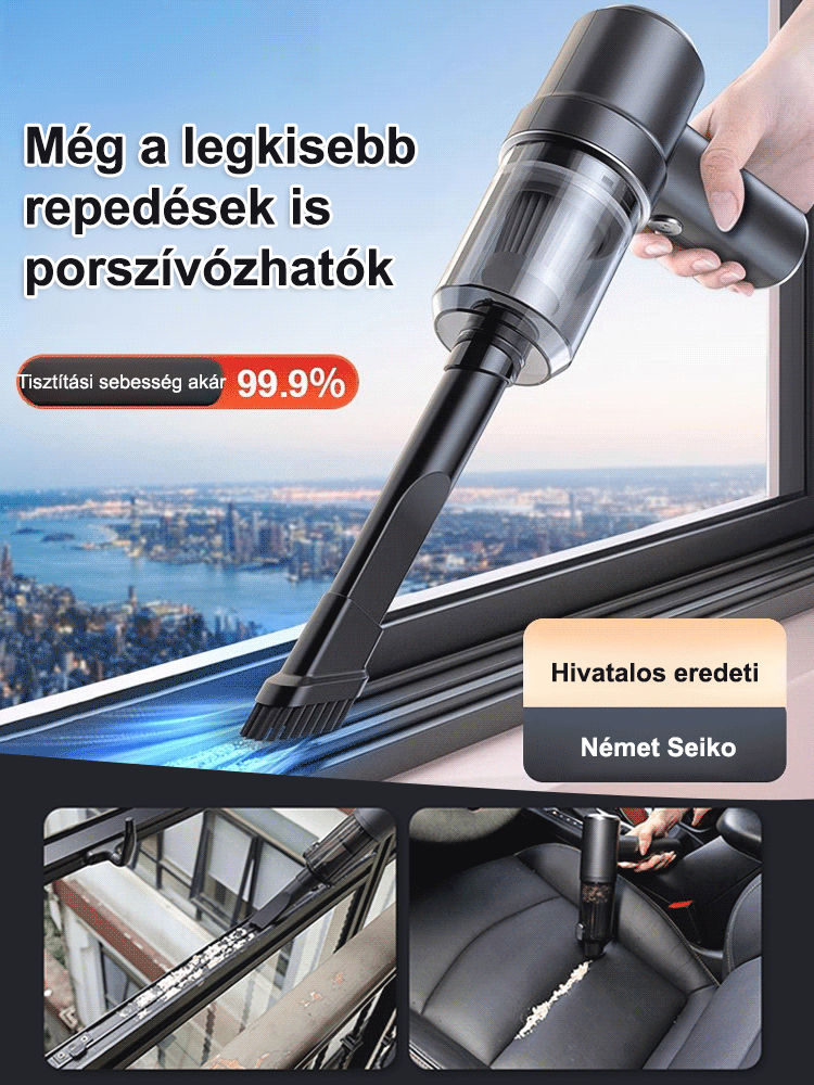 4 az 1-ben intelligens automata porszívó