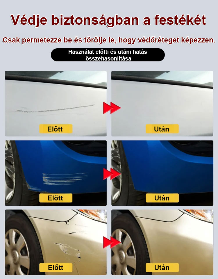 ✨Távolítsa el a karcolásokat és olajfoltokat, és élvezze a tökéletes utazást.