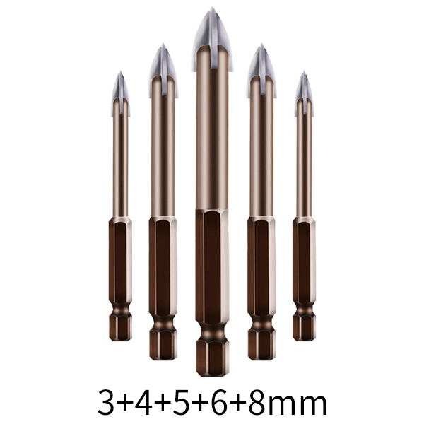 Keresztfúrógép öt darabos készlet  