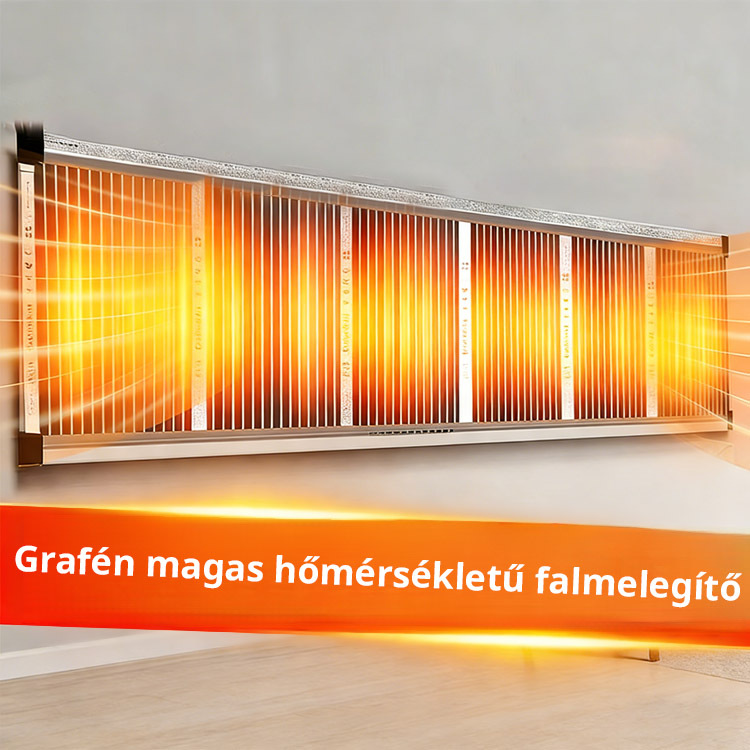 【5 másodperces gyors felfűtés】Falra szerelhető hősugárzó: csak rögzítse a falra, és az egész otthona meleg és kényelmes lesz. Most 50% kedvezménnyel!