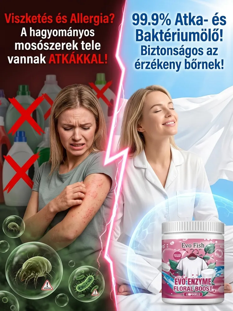 Biológiai enzim pezsgőtisztító tabletta – Régi ruhák újjáélesztése, dörzsölés nélkül