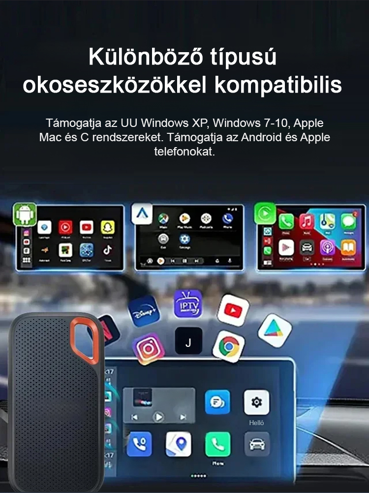 【6TB nagy kapacitású】nagy sebességű szilárdtest meghajtó