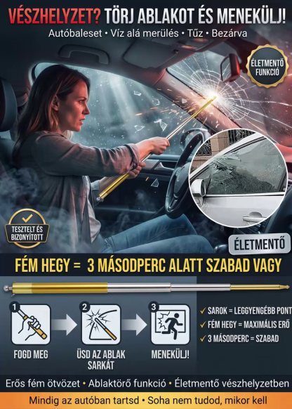 Teleszkópos, átalakuló fémrúd